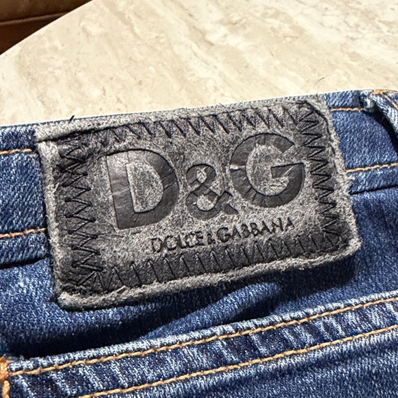 D&G Dolce&Gabbana Dark Blue Jeans *26/32 - Picture 4 of 8